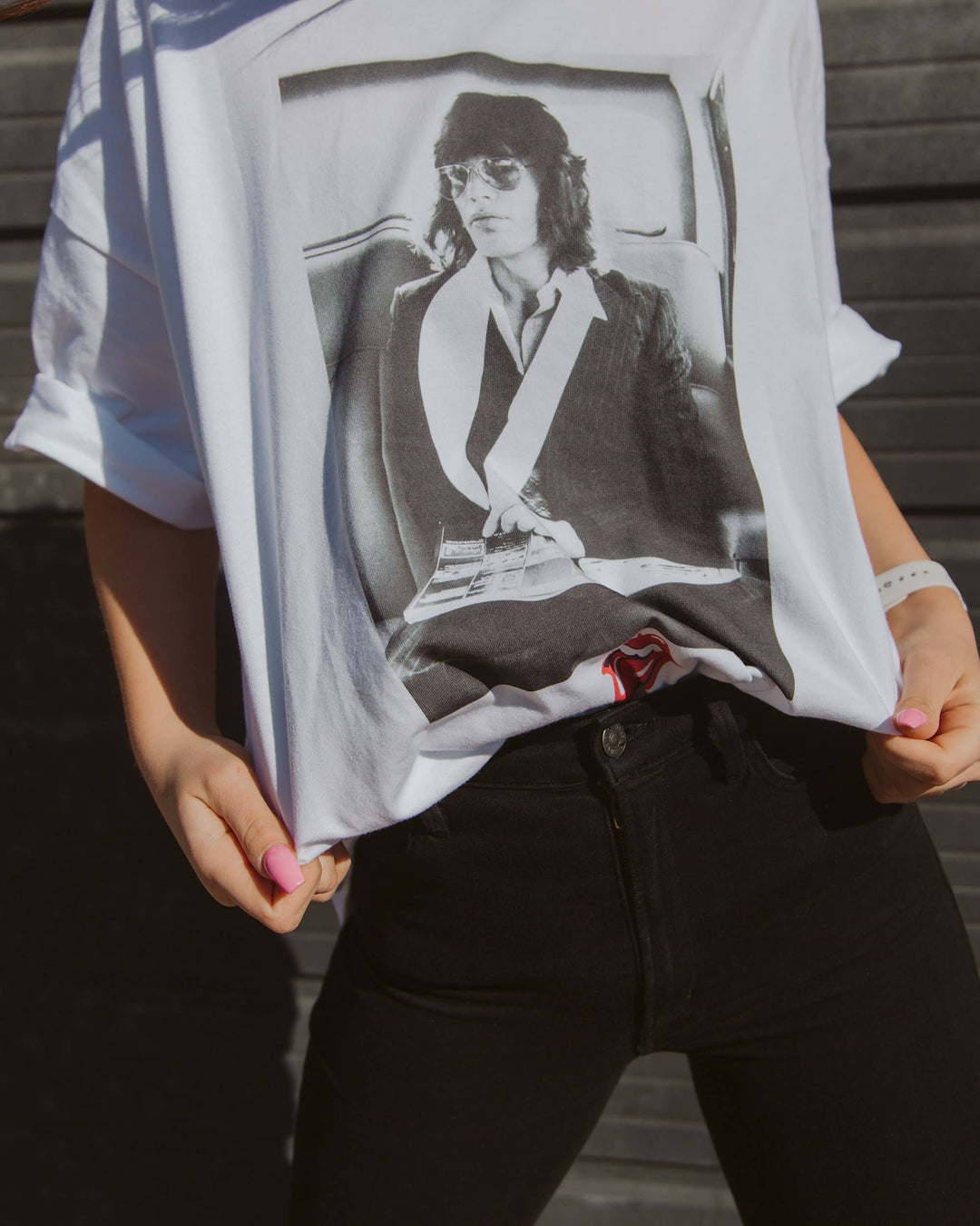 Rolling Stones Mick Car Tee