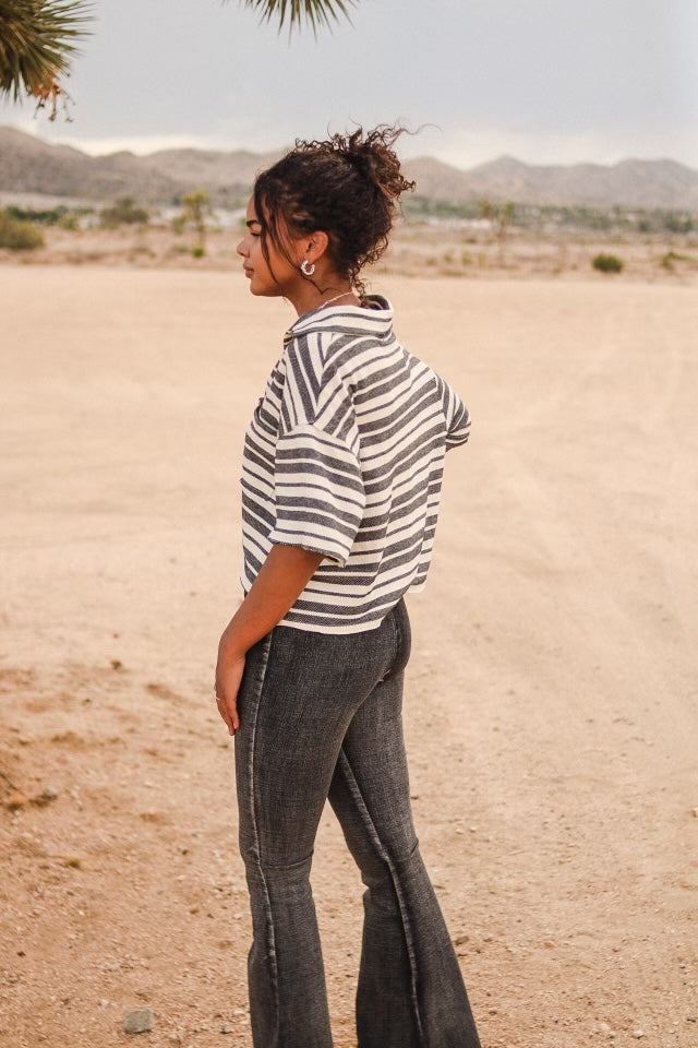 Faded Denim Bells