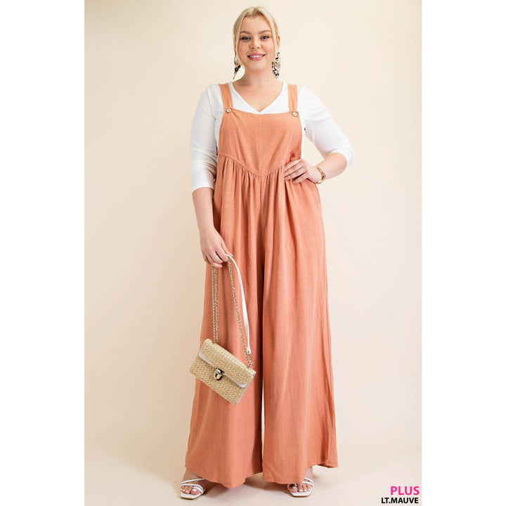 Shirring Deatil Overalls
