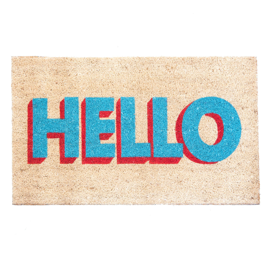 Hello Door Mat