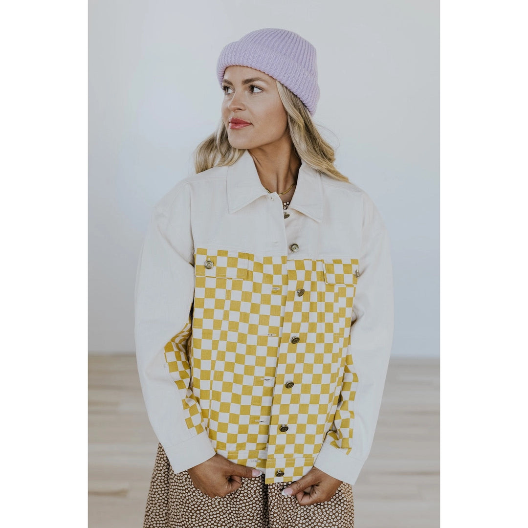 Colorblock Oversized Jacket