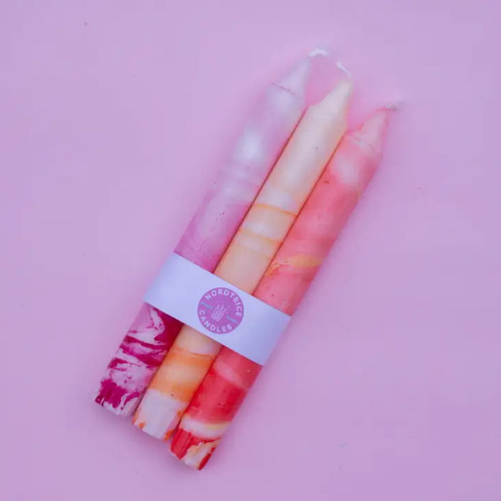 Taper Candles- 3 Pack
