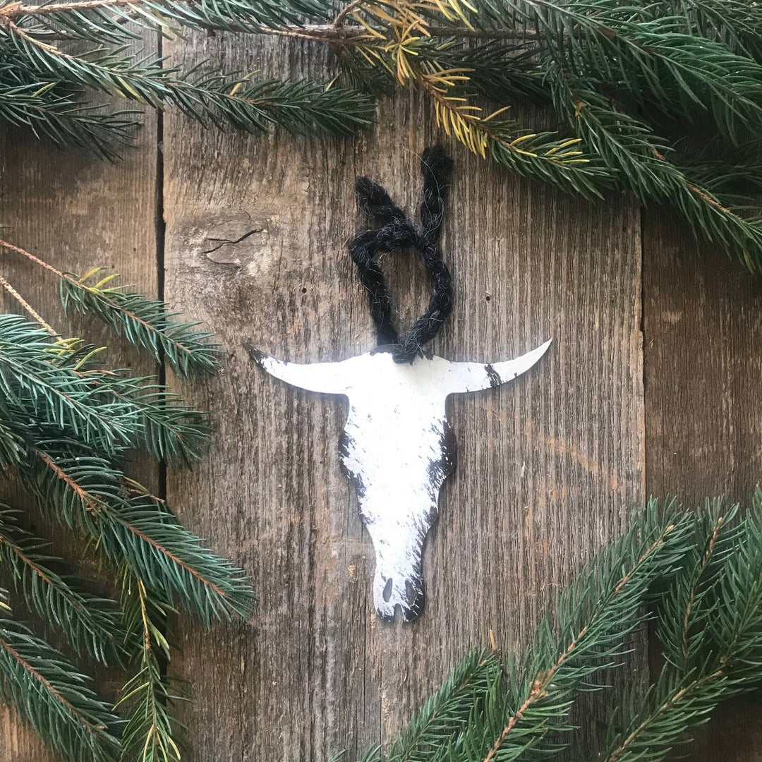 Steer Head Ornament