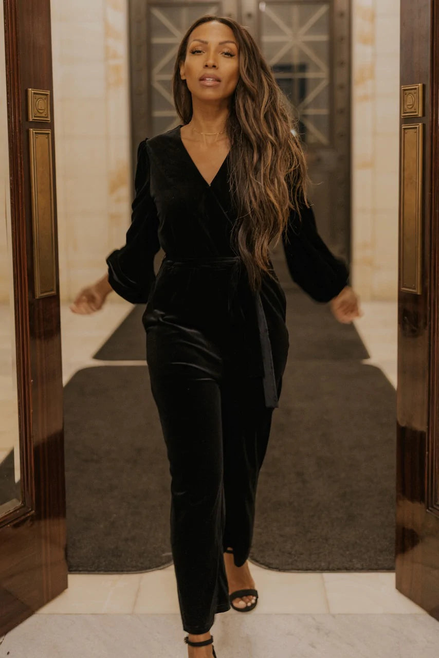 Woods Velvet Jumpsuit
