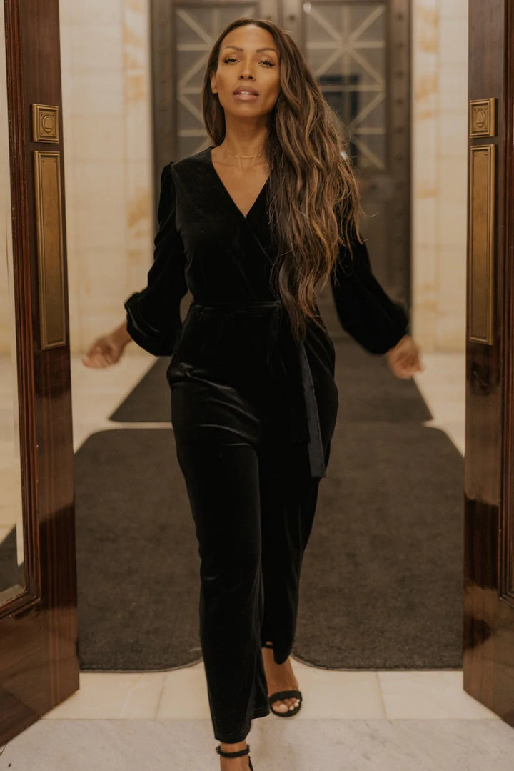 Woods Velvet Jumpsuit