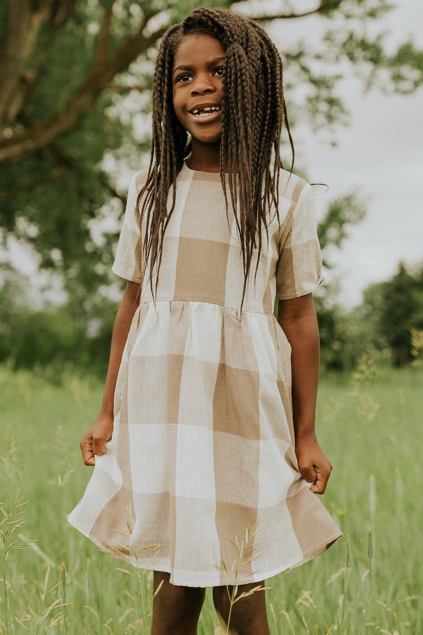 Mini Plaid Dress