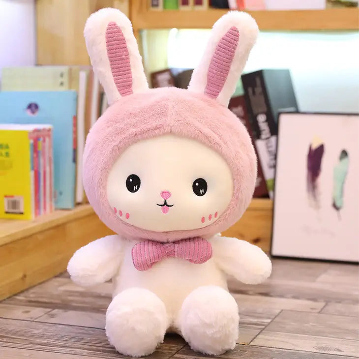 Pink Rabbit Bunny Stuffed Animal Plushie