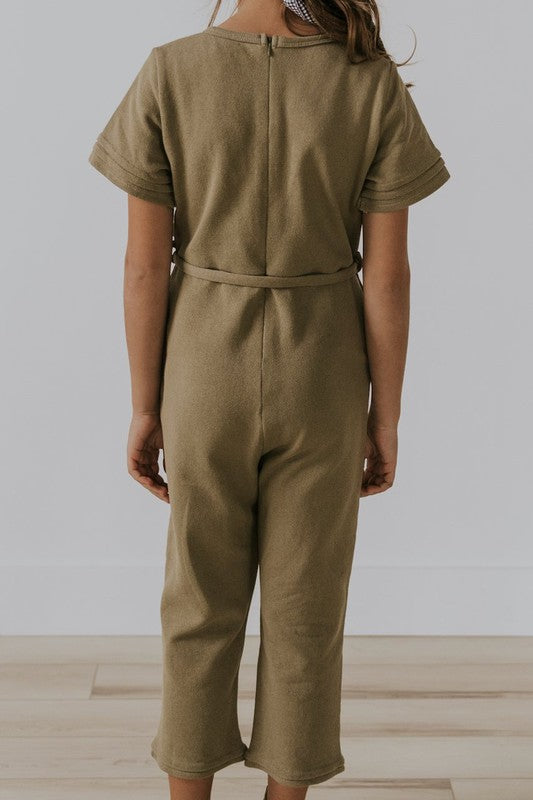 Kids Lisbon Belted Jumpsuit