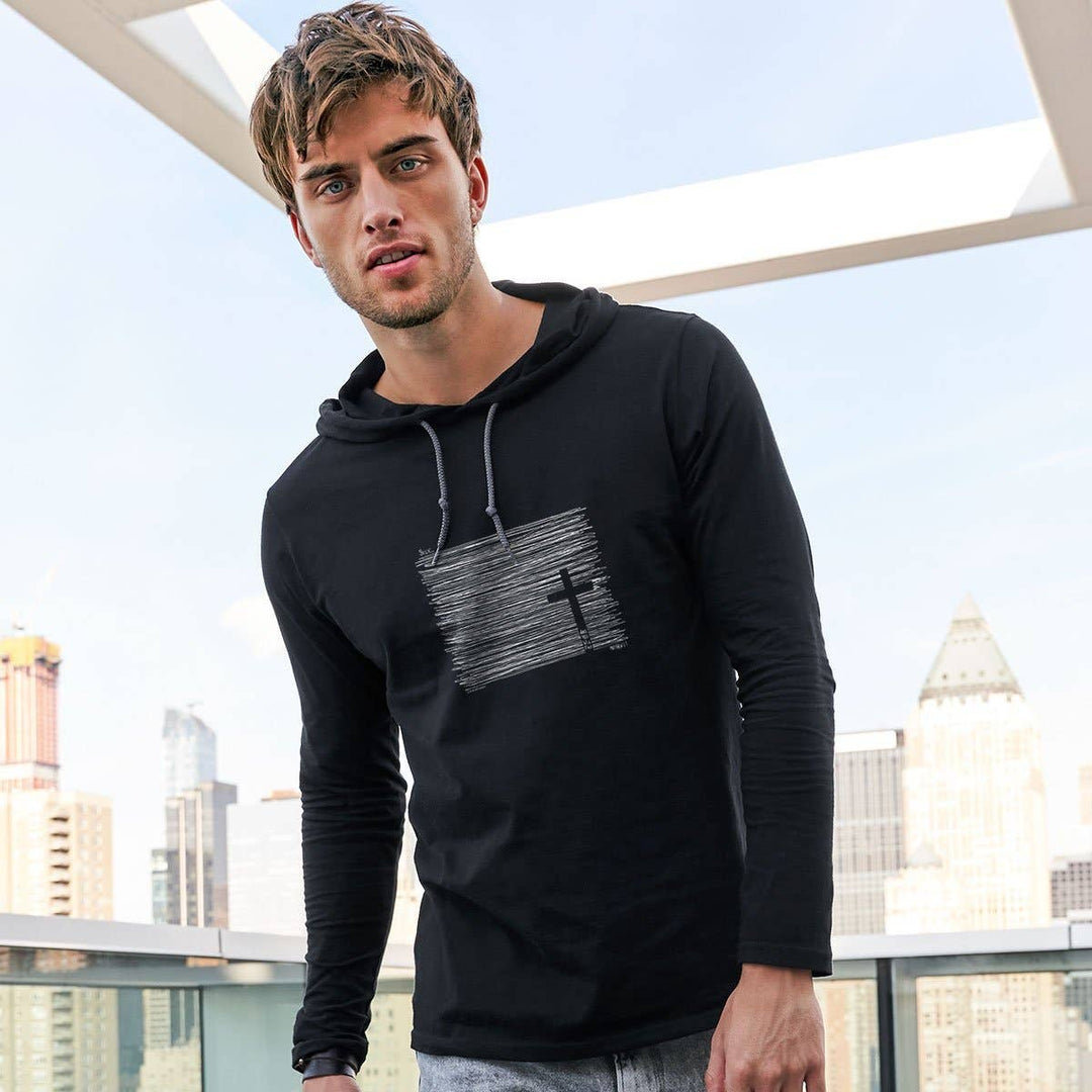 Christian Hooded Tee Shirt Seek
