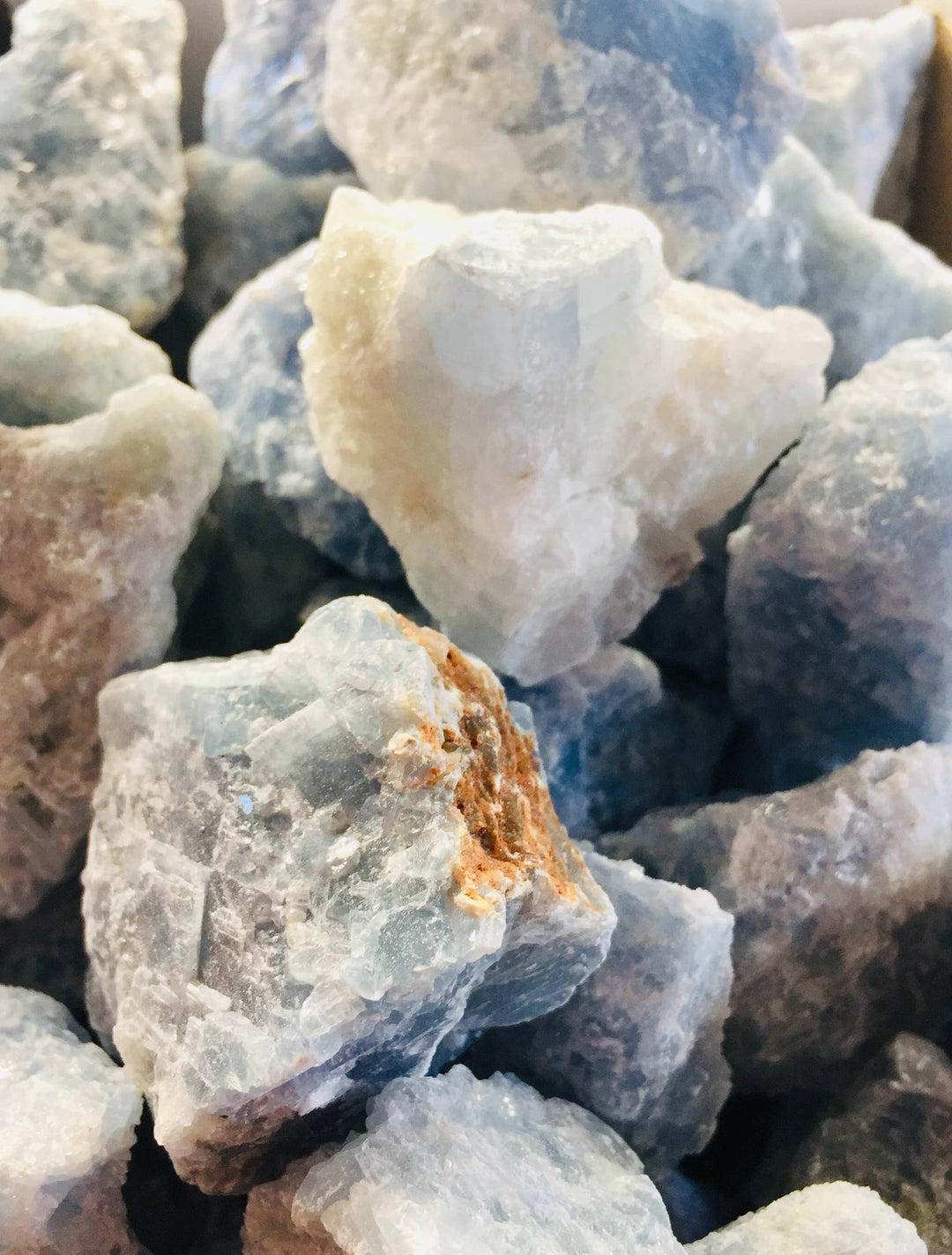 Healing Crystals - Rose Quartz, Amethyst, Amazonite