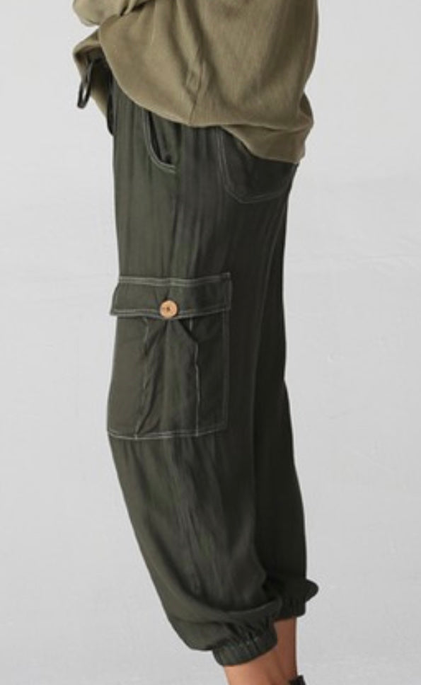 Super Soft Cargo Jogger Pants