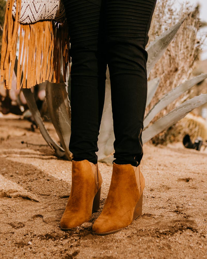 Walk The Walk Wedge Boot