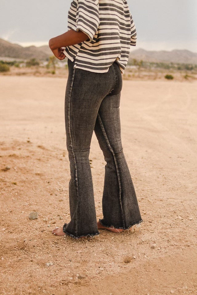 Faded Denim Bells