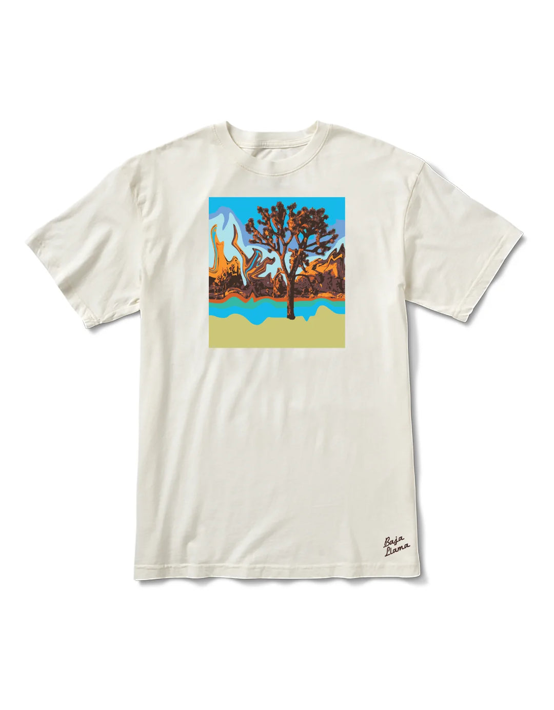 Joshua Tree Baja Llama Tshirt