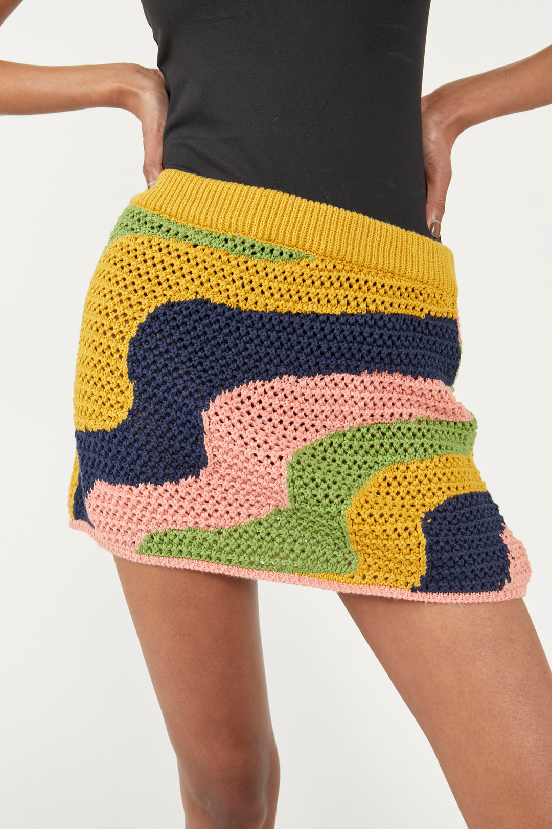 Free People Mila Crochet Mini