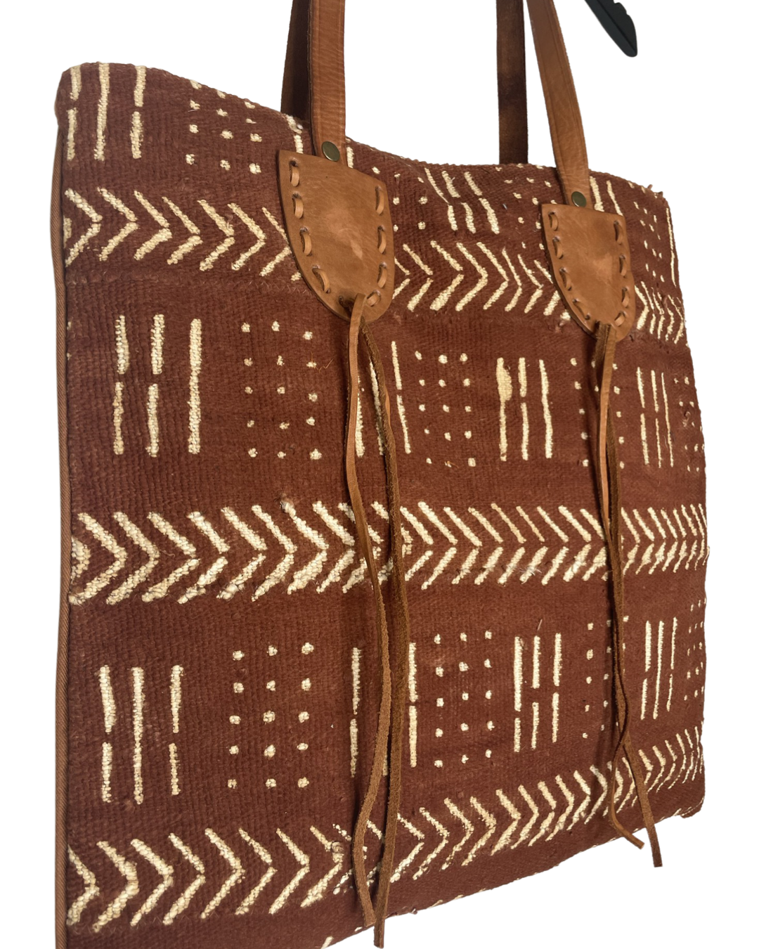 Vintage African Mud Cloth Tote