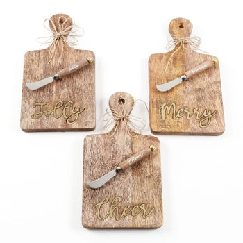 Merry & Cheer Wood Boards