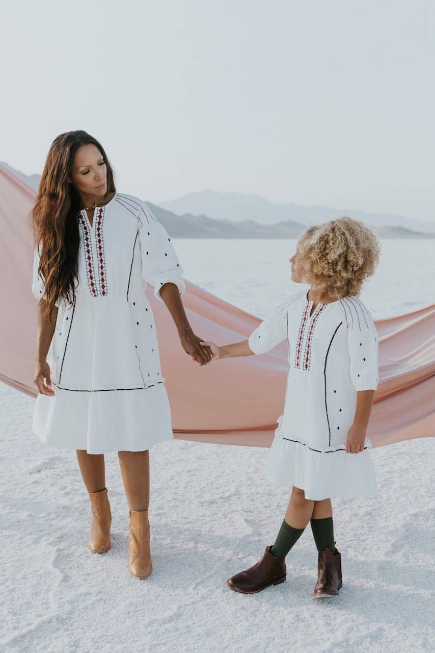 SALT Mini East Bench Dress