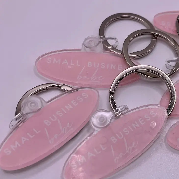Small Business Babe Keychain