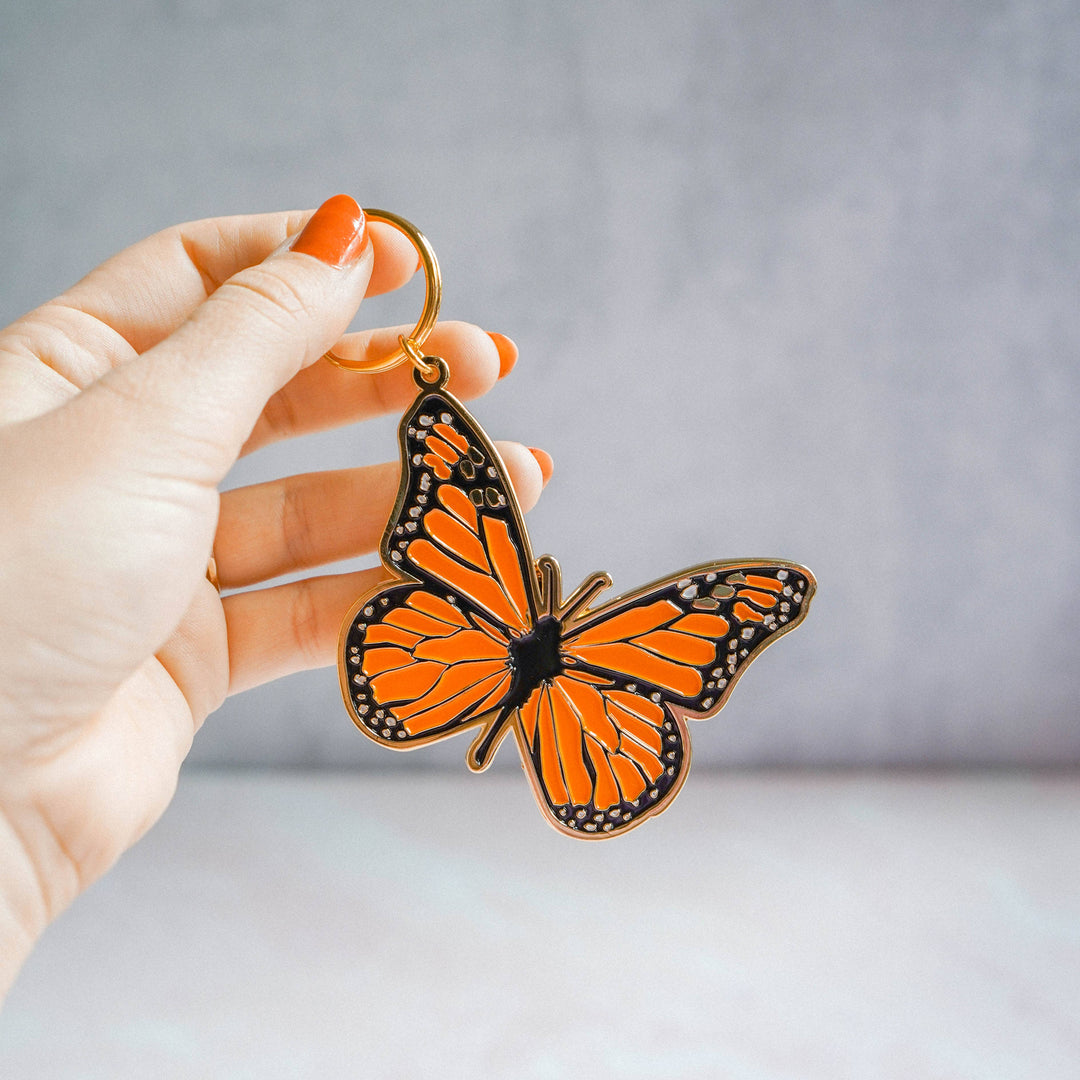 Monarch Keychain