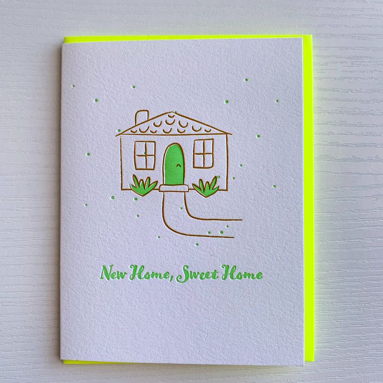 Housewarming Card Congrats New Home