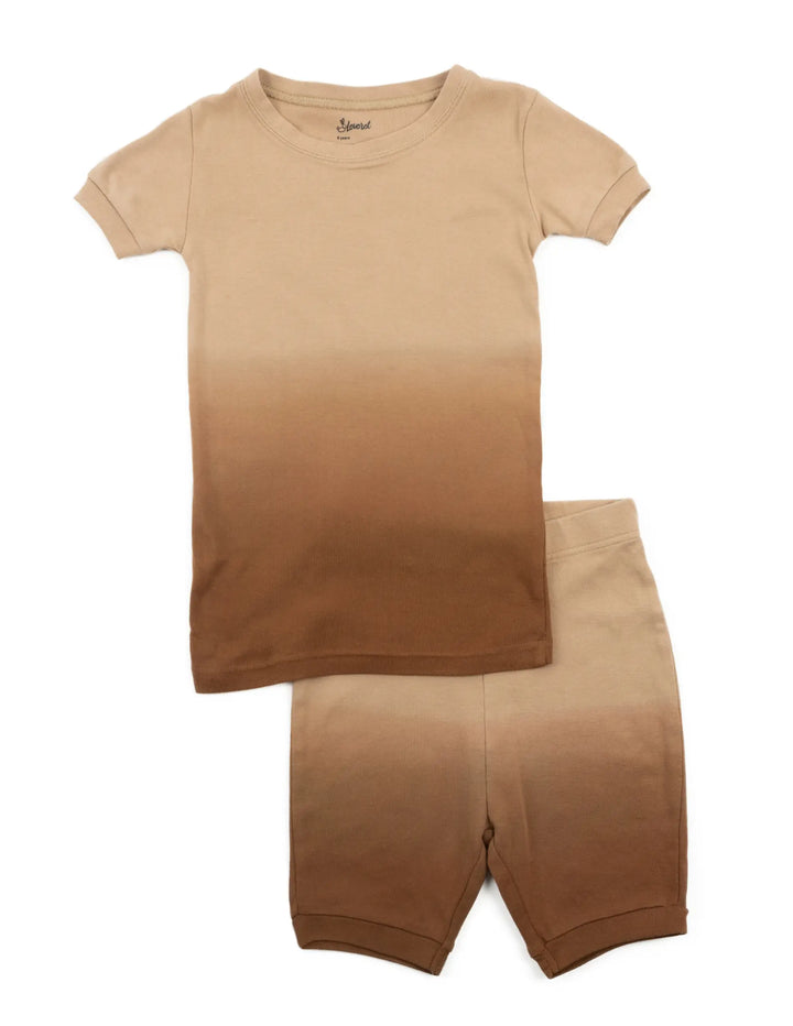 Kids Two Piece Cotton Short Pajamas Set