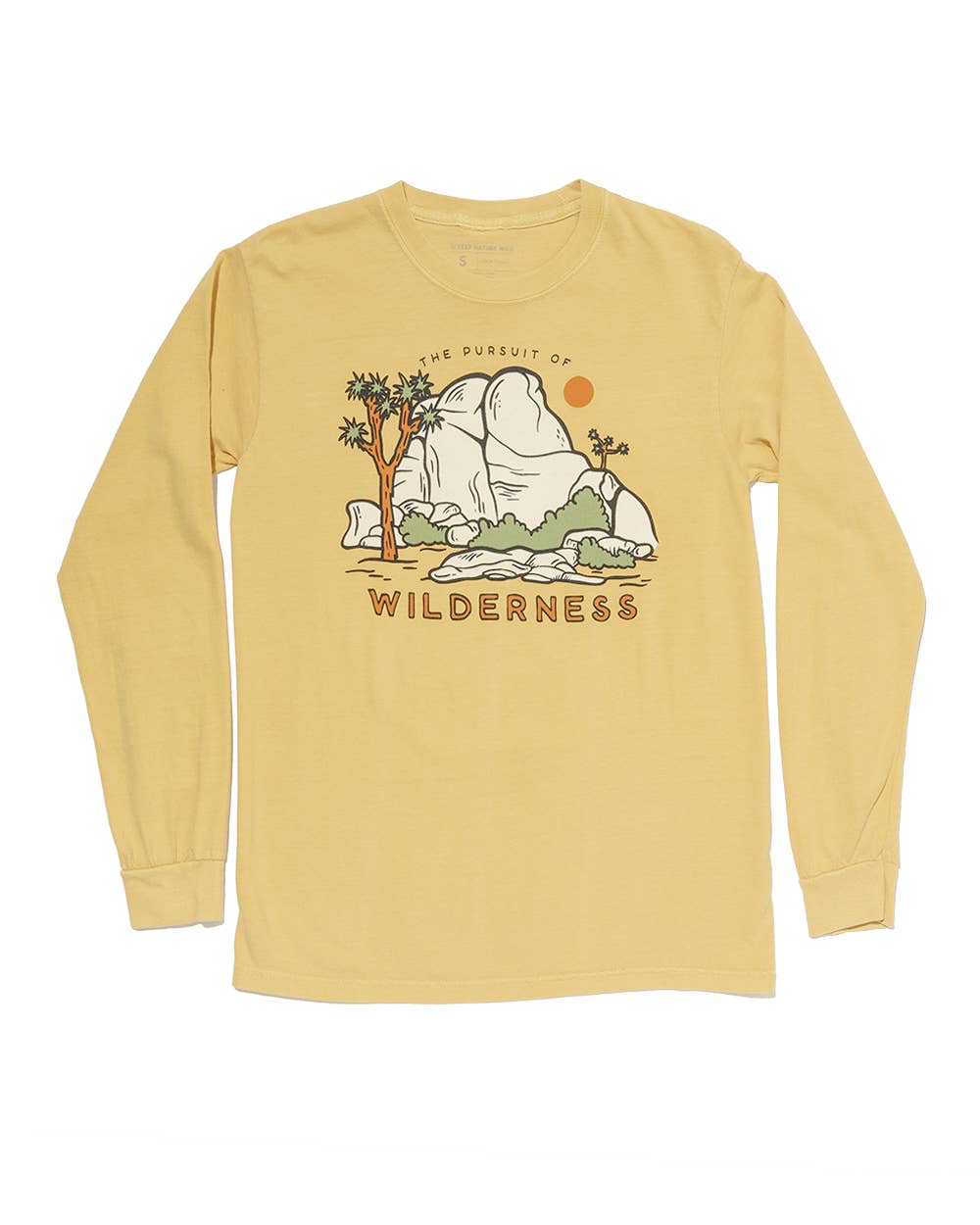 In Pursuit Unisex Long Sleeve | Sunshine