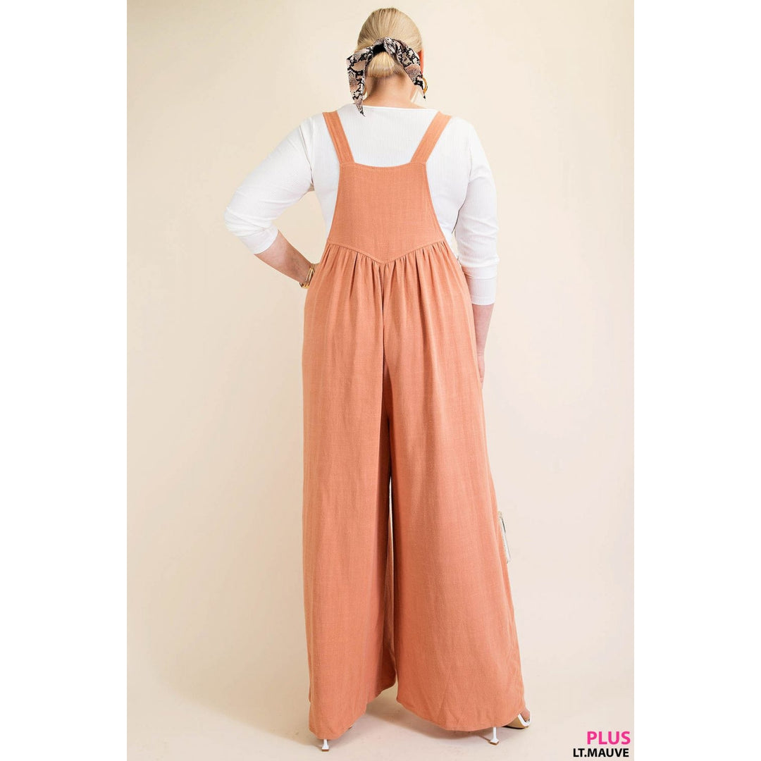 Shirring Deatil Overalls