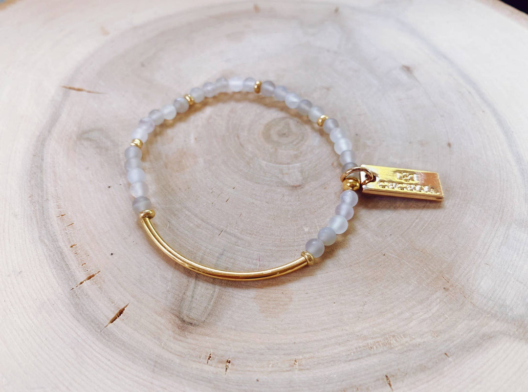 Agate Debbie Kay Single Layering Bracelet