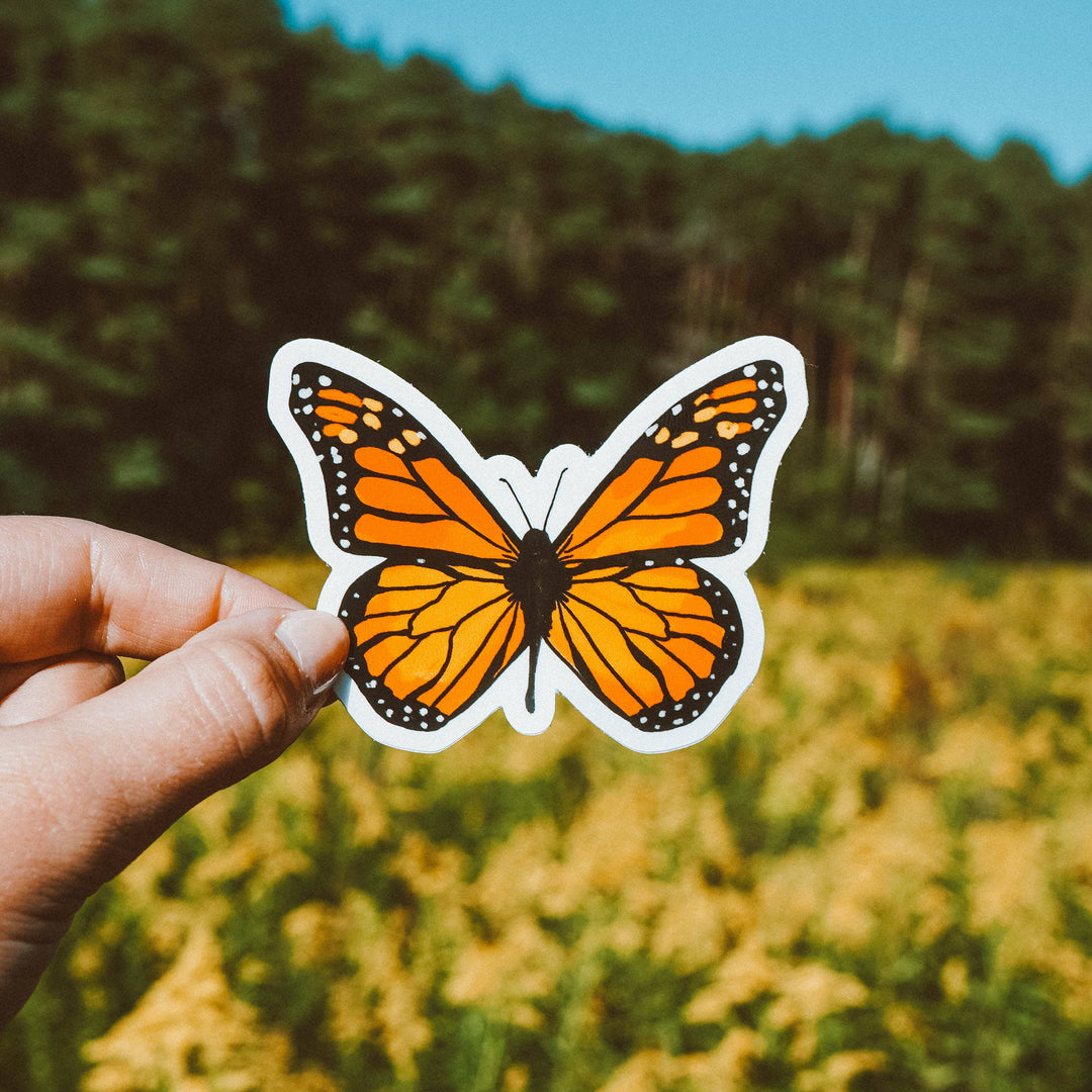Monarch Sticker