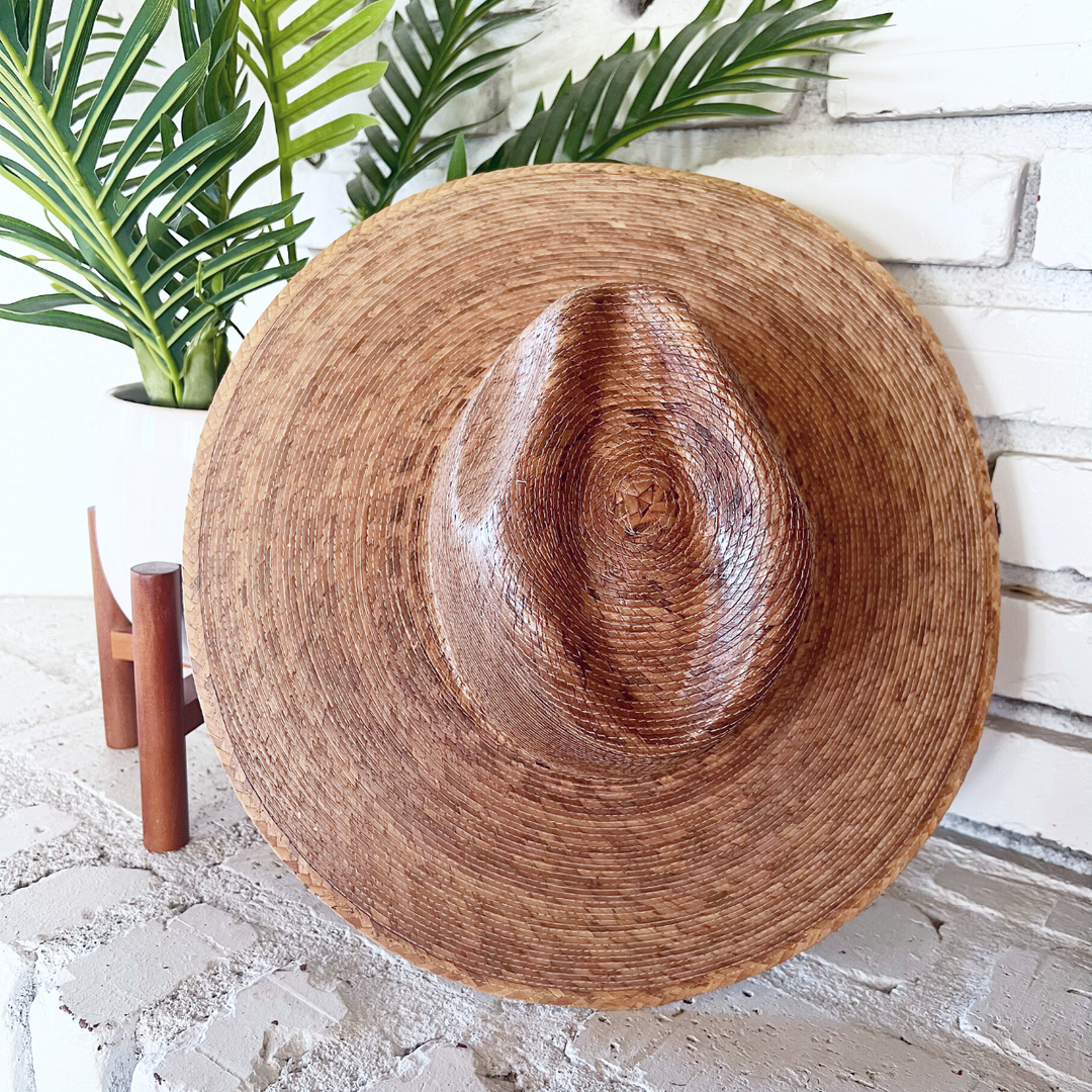 Modern Cactus Palm Leaf Rancher Hat