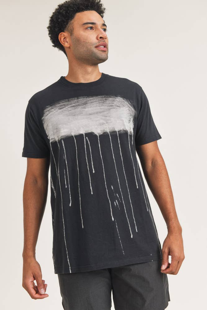 Rain Cloud Tie-Dyed Tee