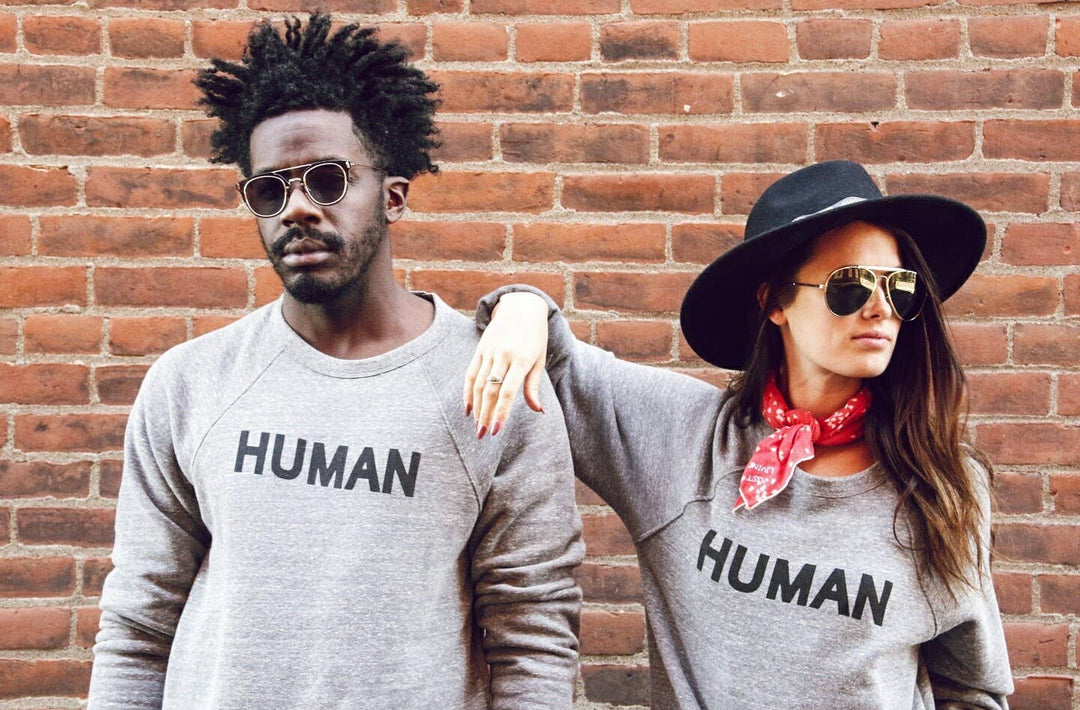 HUMAN CREW NECK SWEATSHIRT