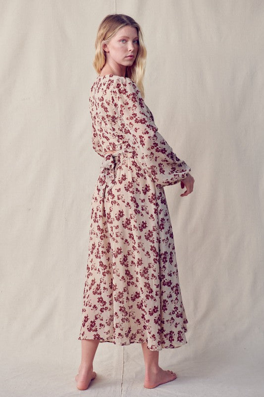 Floral Two Piece Skirt Set
