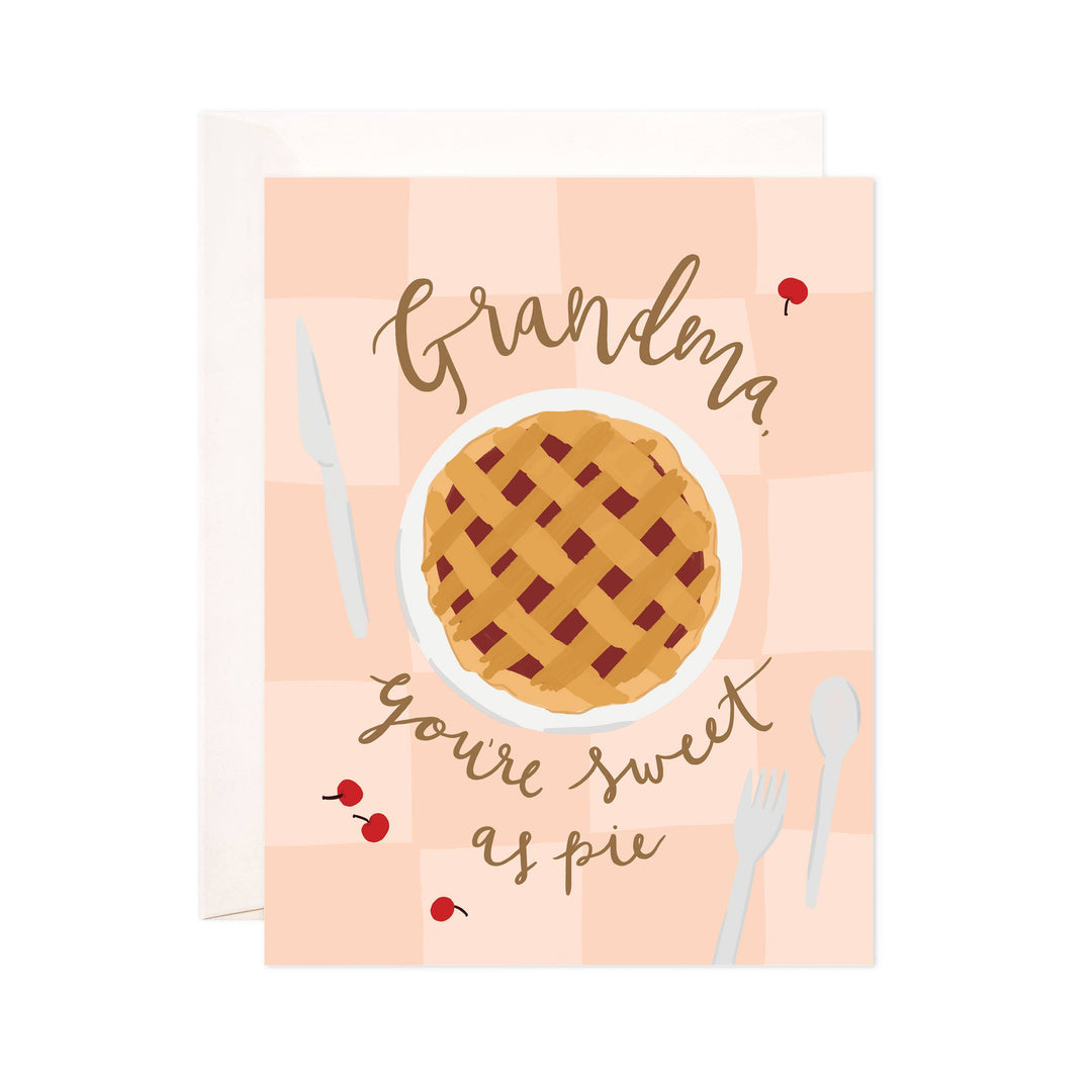 Grandma's Pie Greeting Card