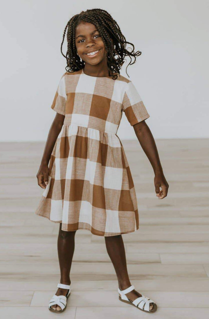 Mini Plaid Dress