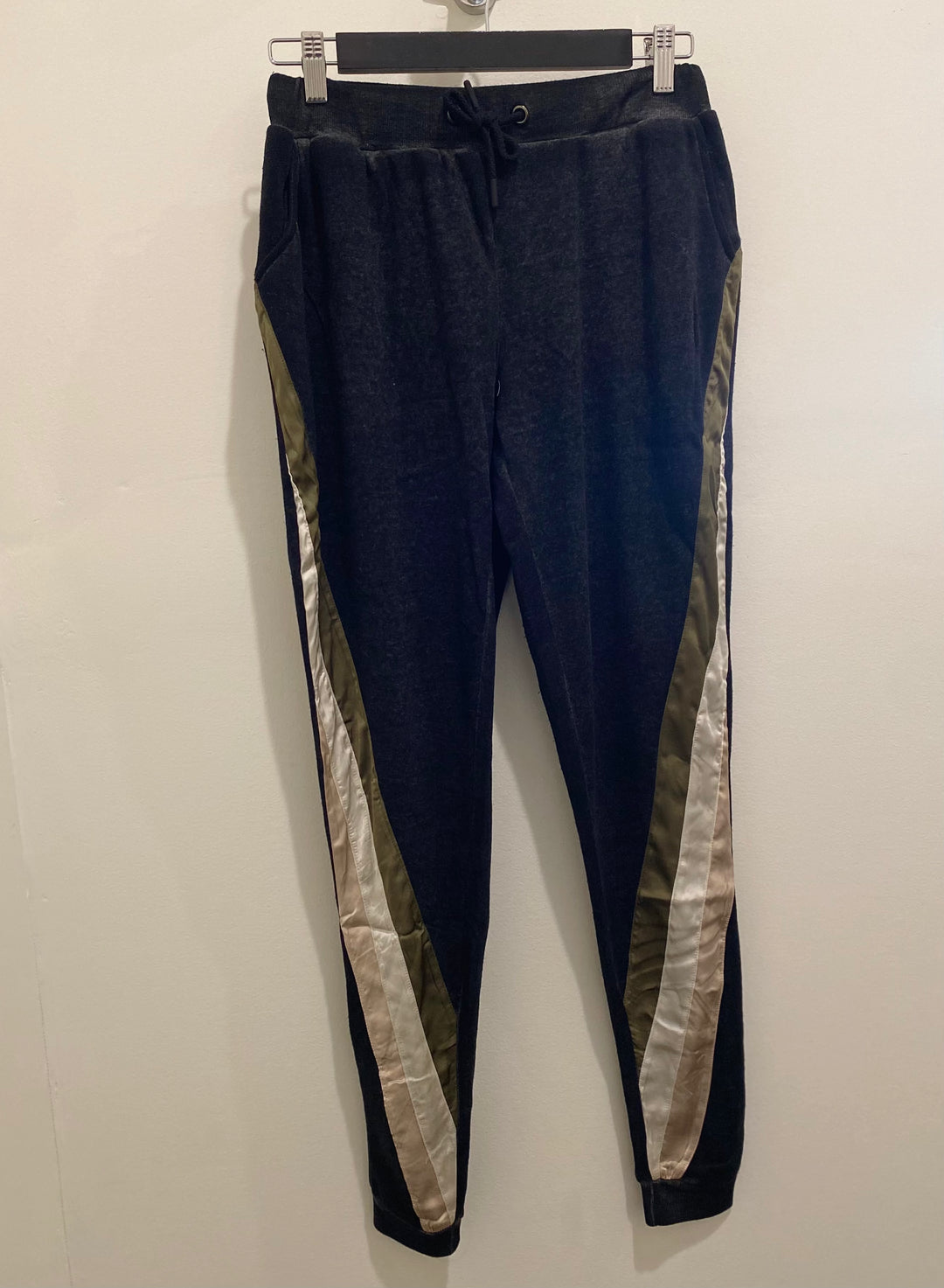 Vintage Havana Burnout Joggers w/Satin Trim