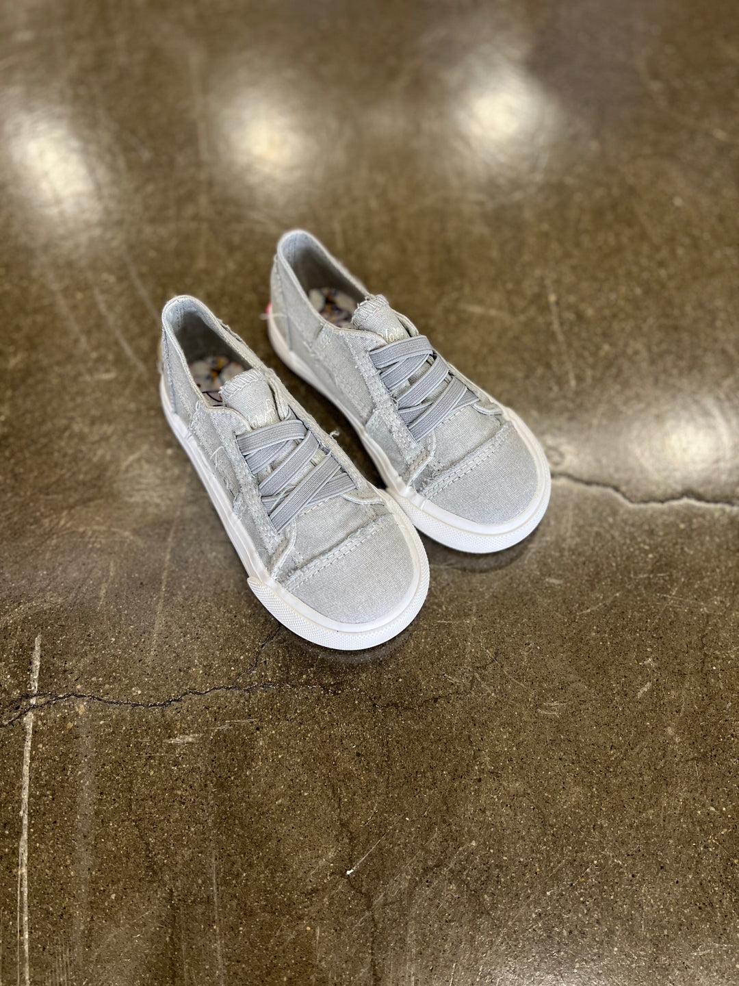 Toddler Blowfish Washed Canvas Velcro Shoes
