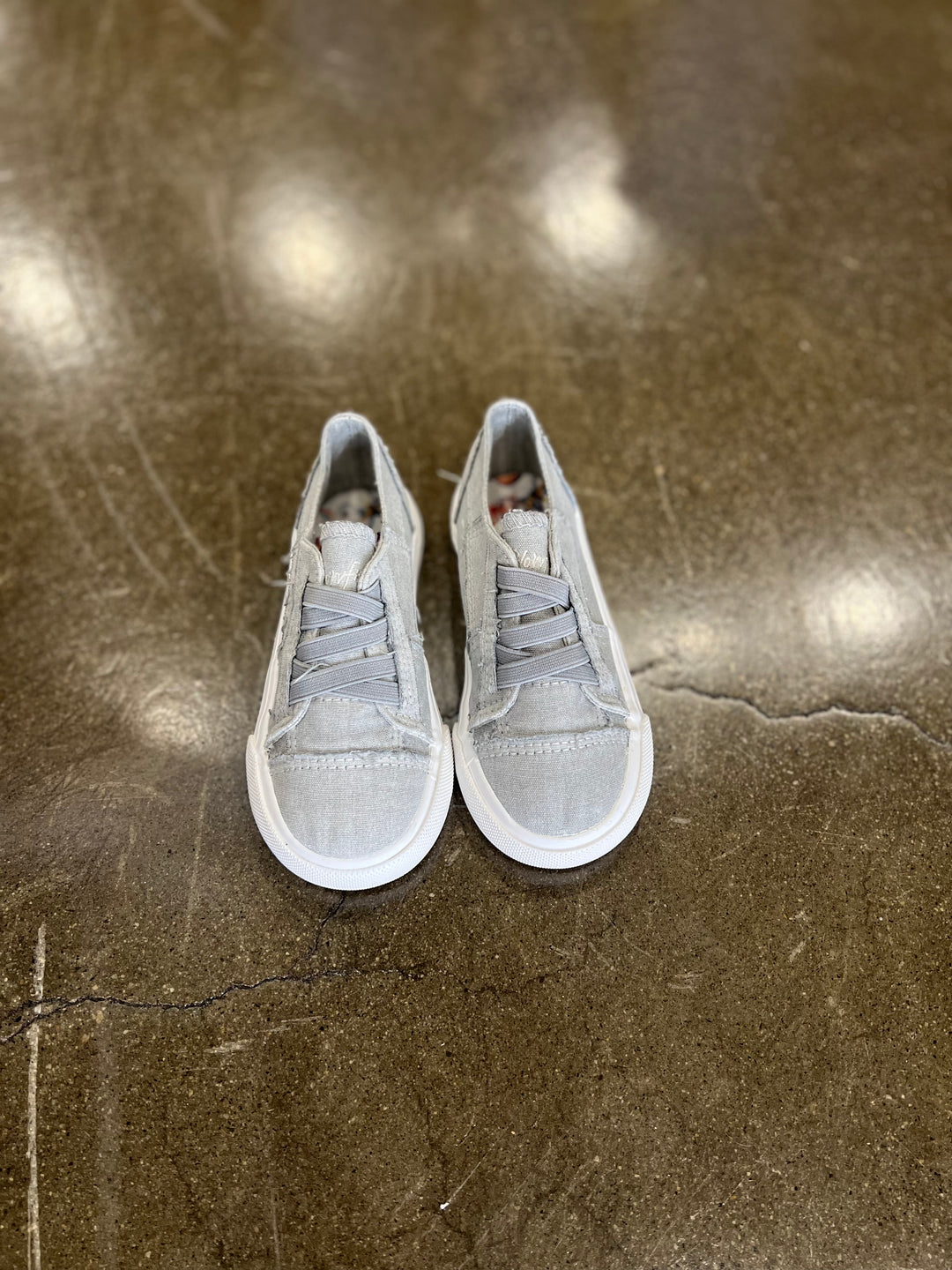 Toddler Blowfish Washed Canvas Velcro Shoes