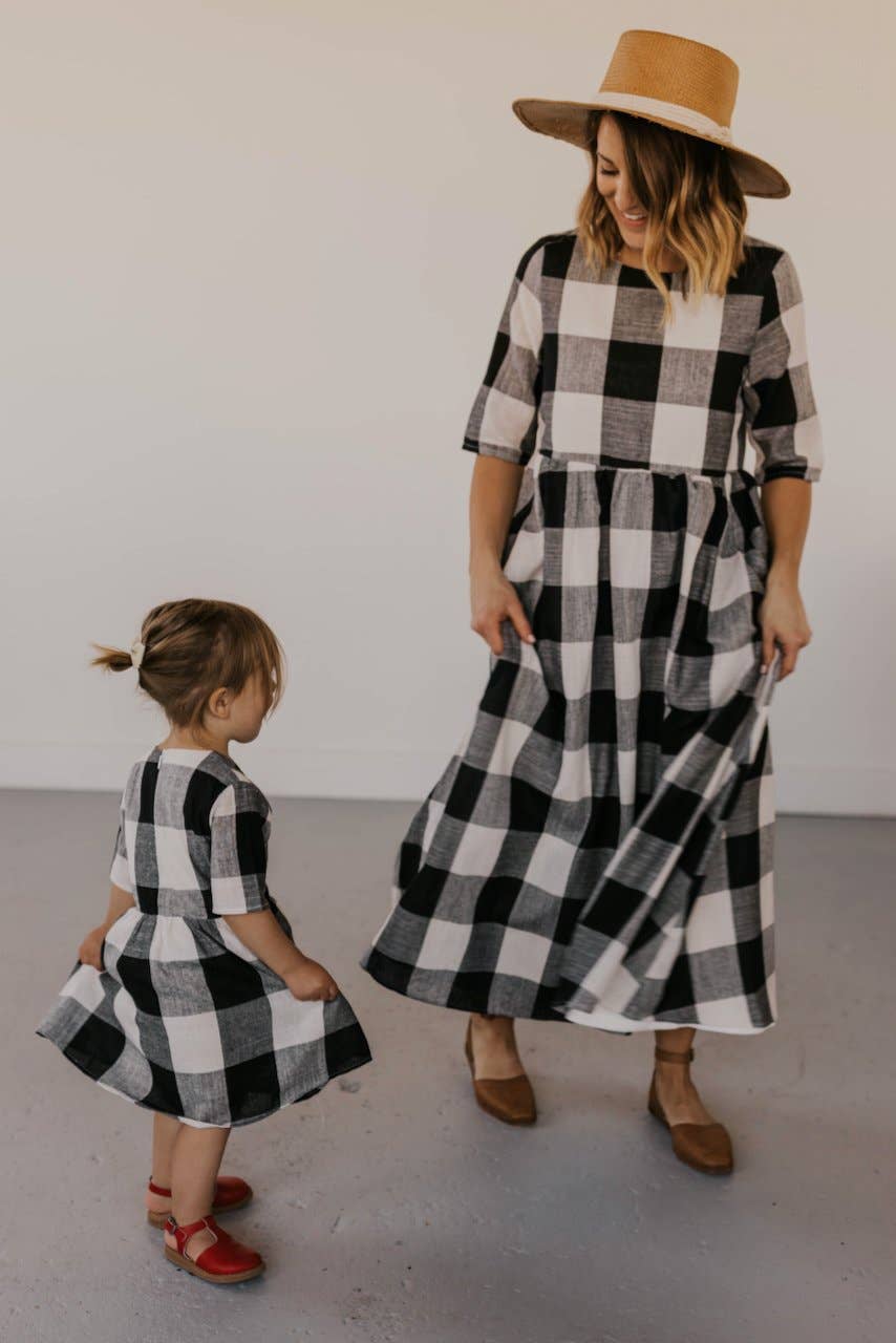 Mini Plaid Dress