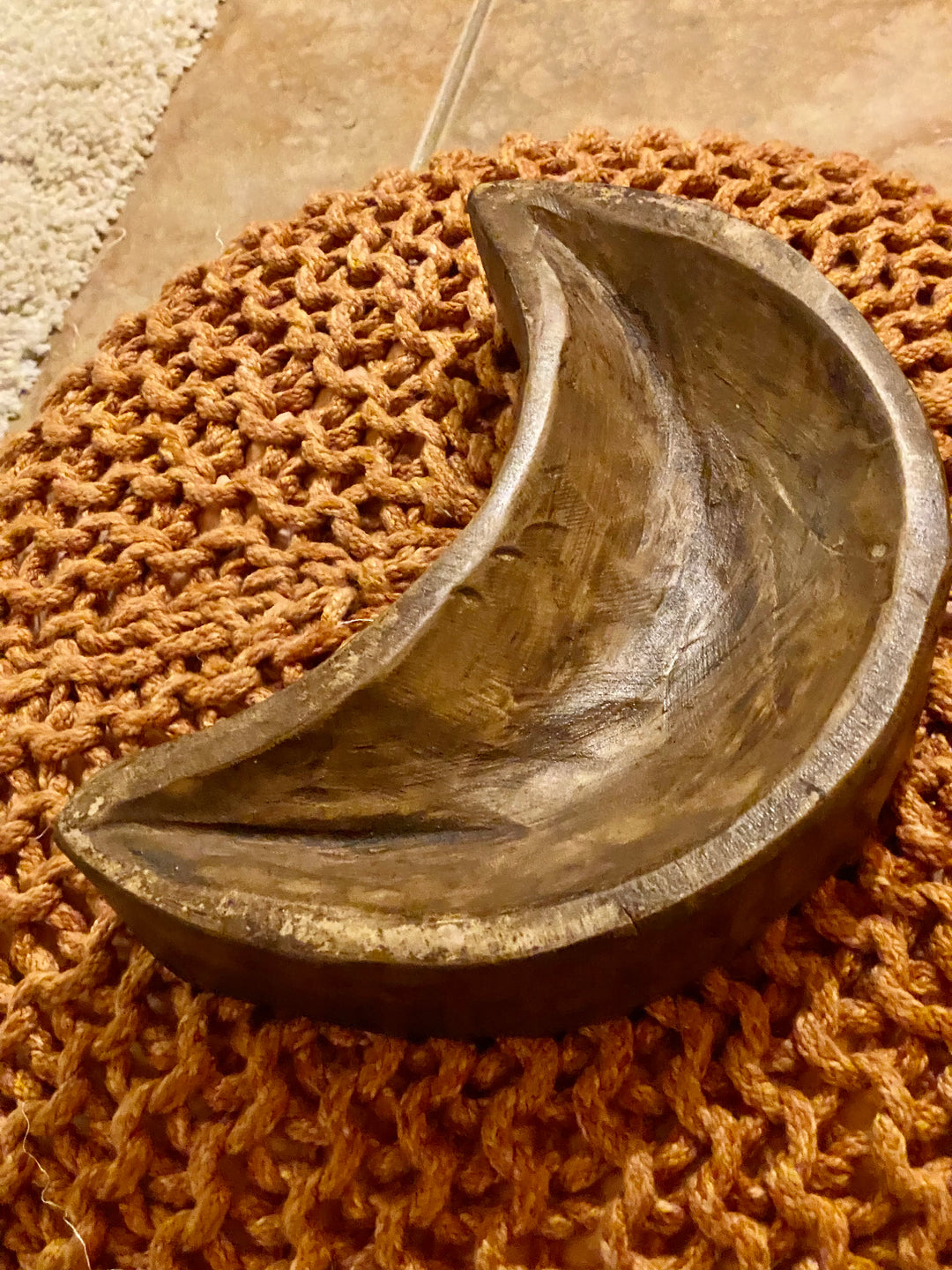 Wooden Moon Bowl