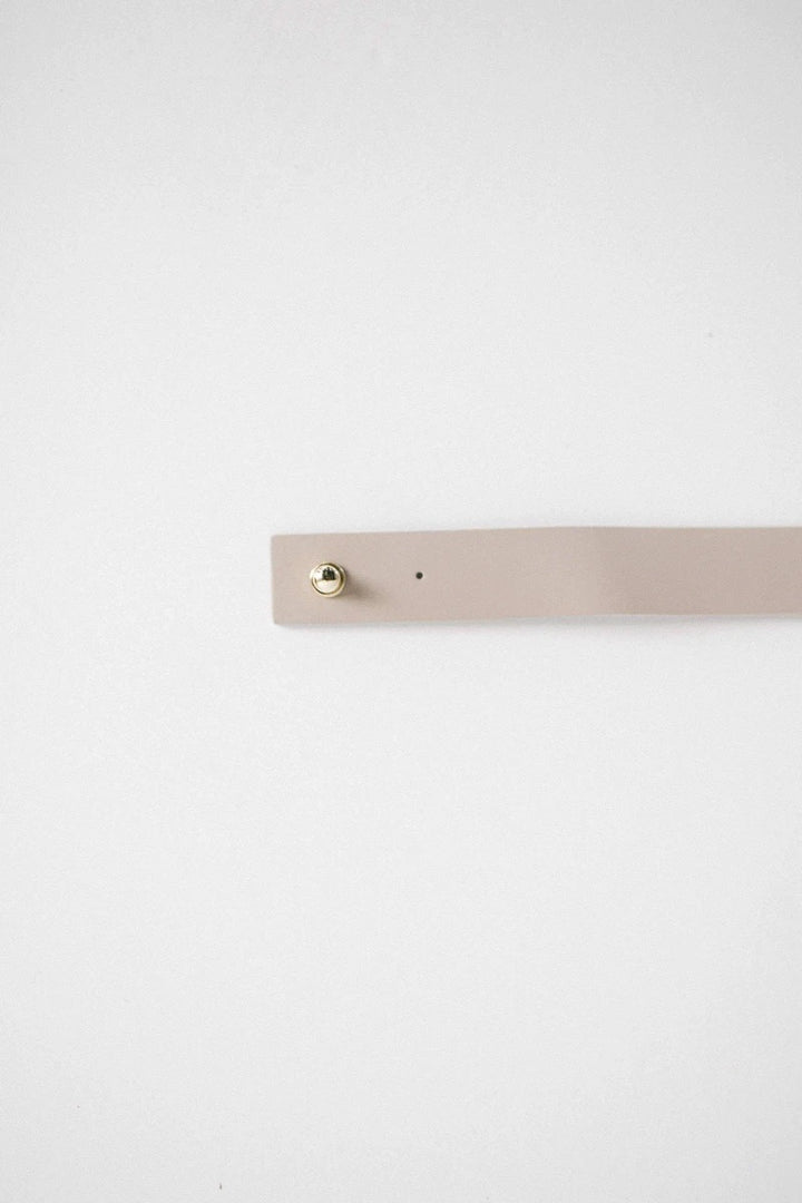 Removable Leather Band Pin