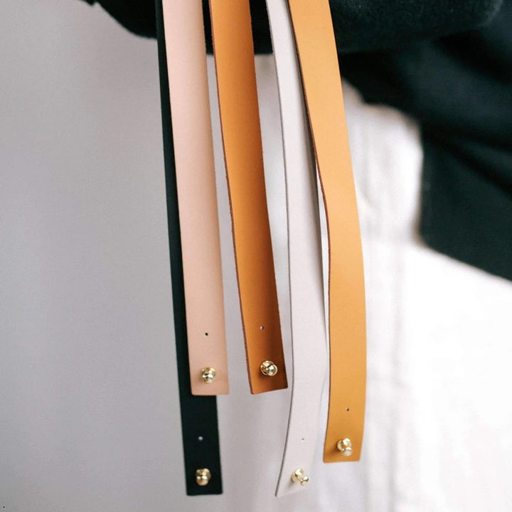 Removable Leather Band Pin