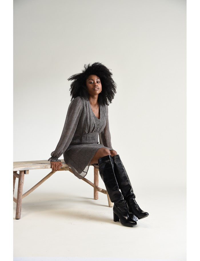 The Mandy Printed Dress