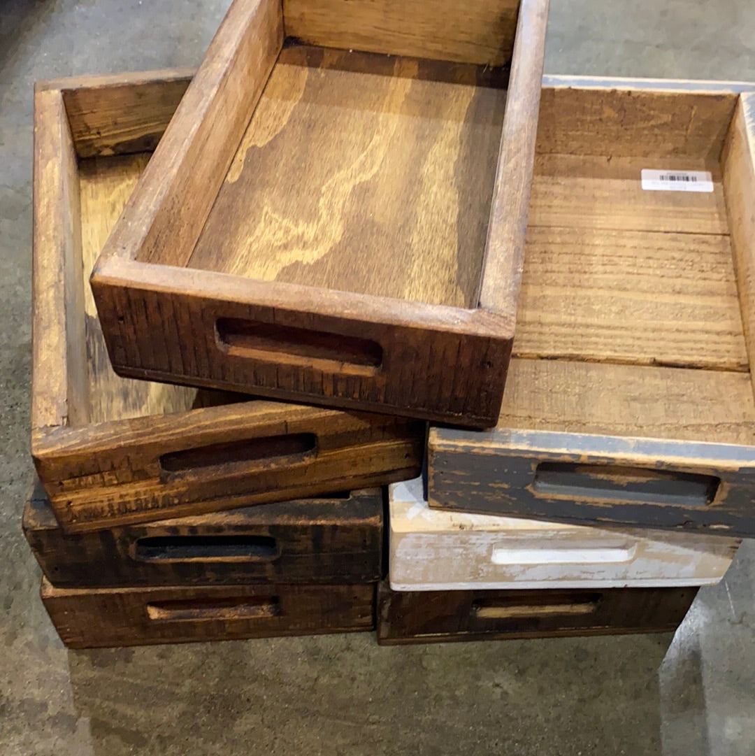 Wooden Bar Tray