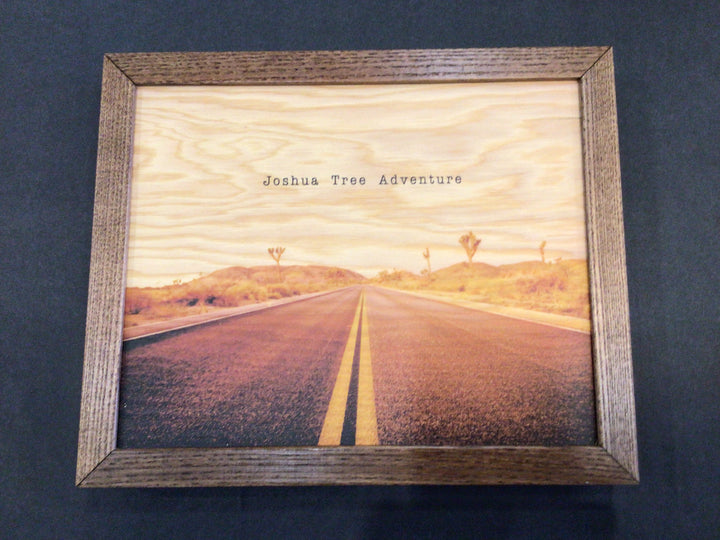 Joshua Tree Wood Print 10x10