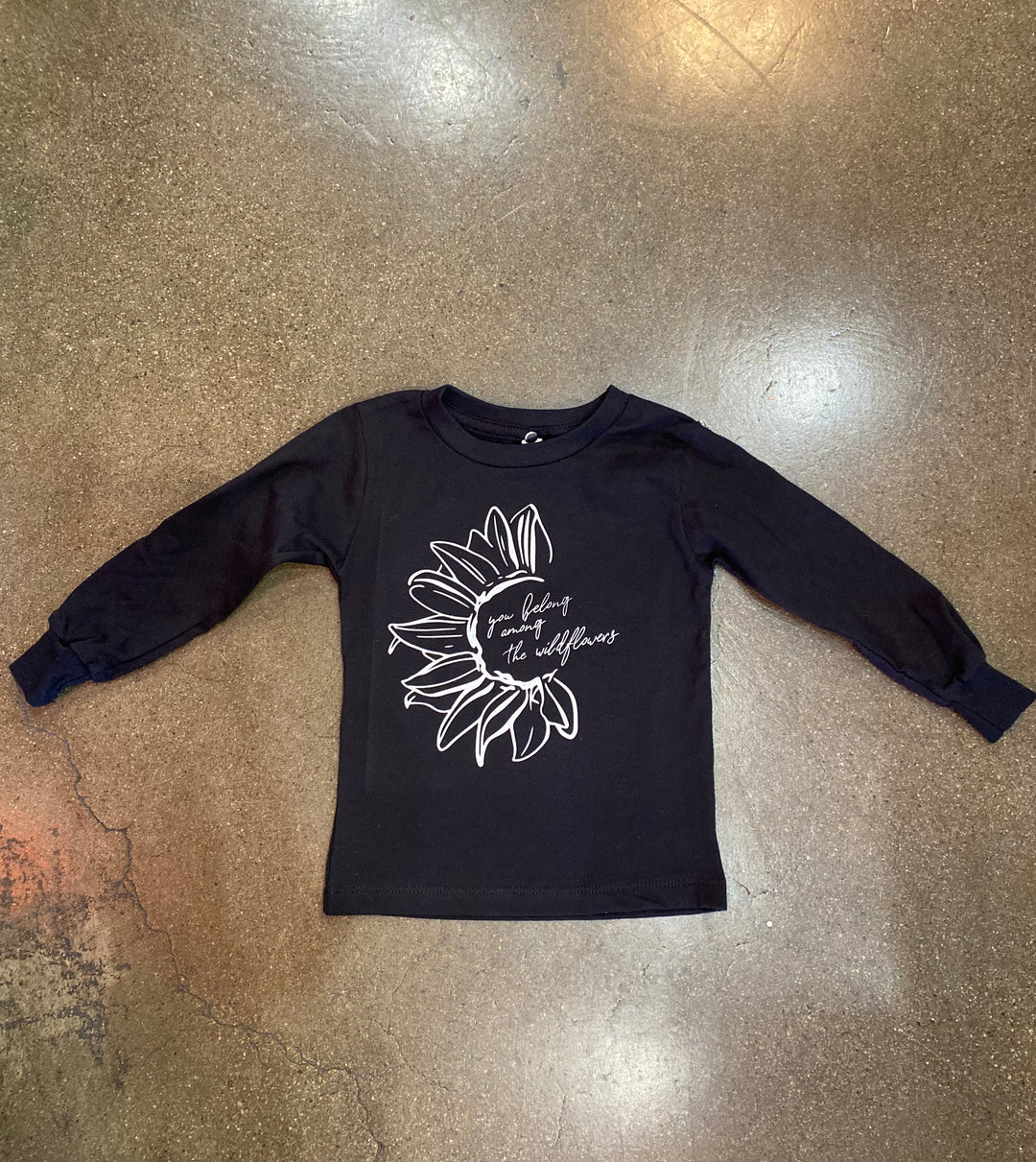 You Belong Among The Wildflowers Kids Long Sleeve