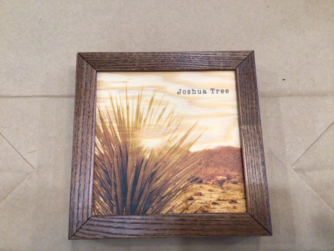 Joshua Tree Wood Print 5x5