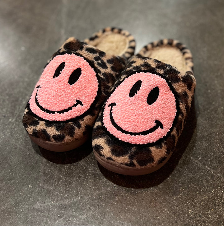 Smiley Face Slippers