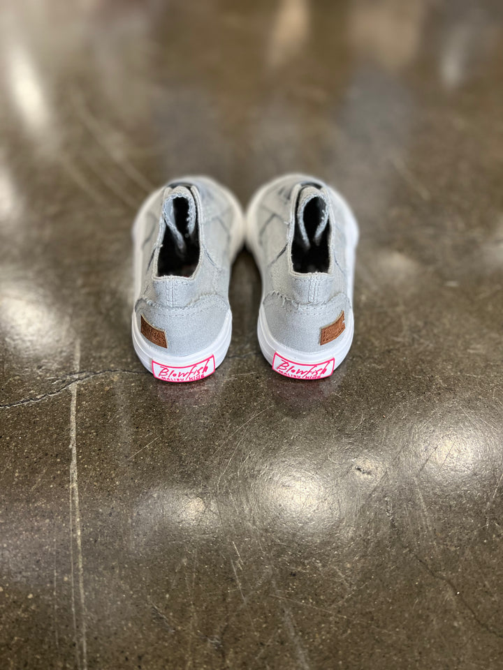 Toddler Blowfish Washed Canvas Velcro Shoes